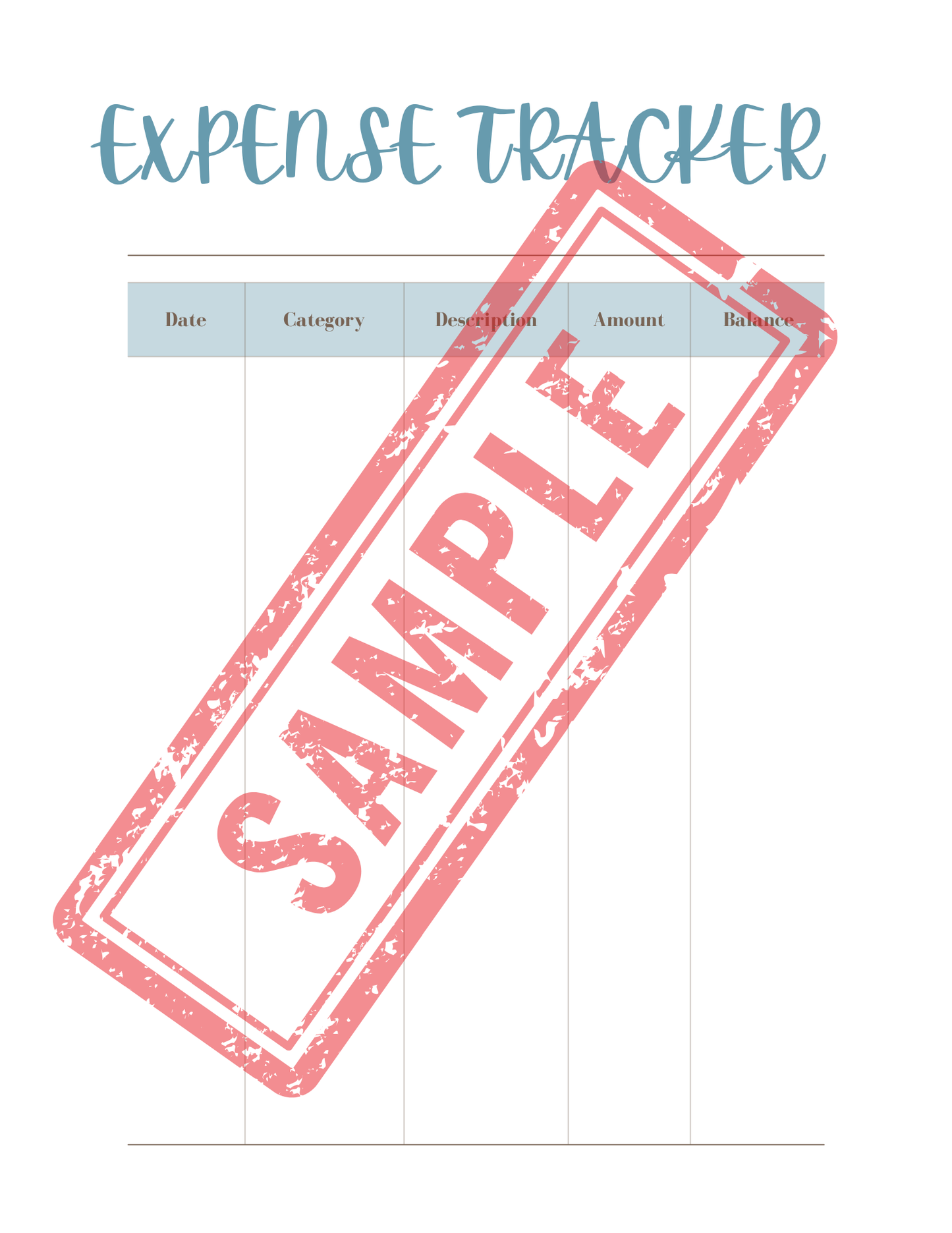 Business Printable Workbook