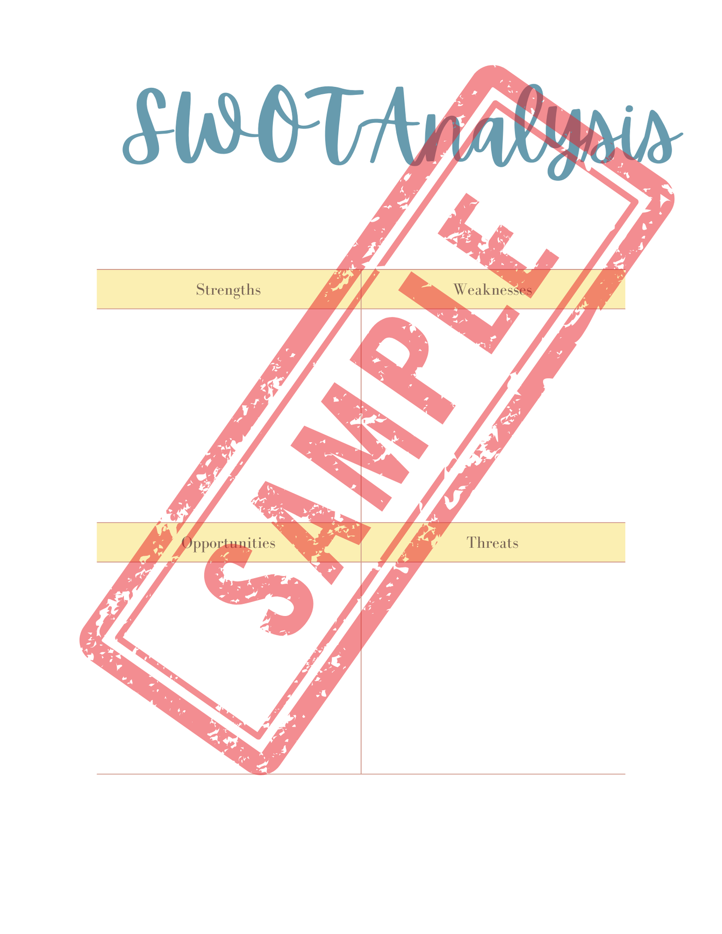 Business Printable Workbook