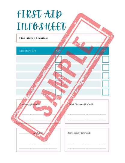 Household Printable Planner